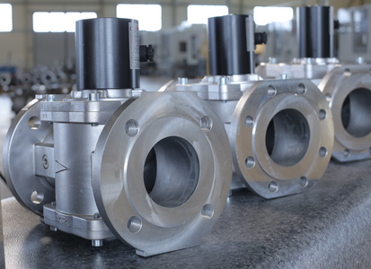 Клапаны электромагнитные с ручным взводом нормально-открытые